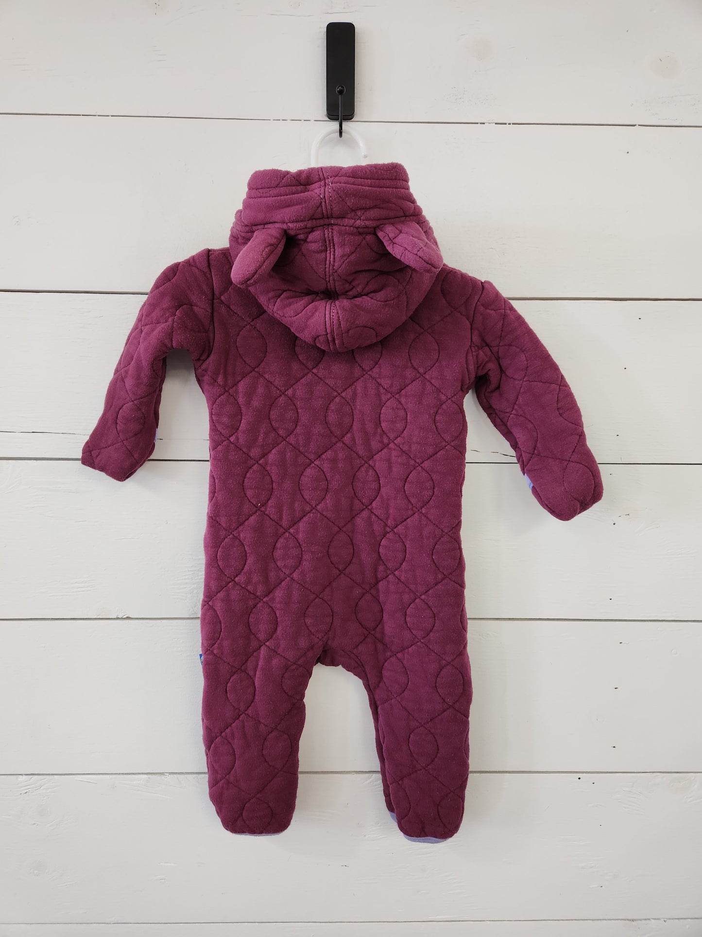 Size 3-6m | Kickee Pants Pink Snap Bunting