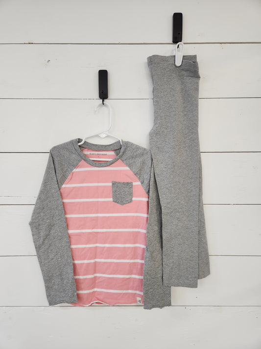 Size 6 | Burt's Bees Pink & Grey Set