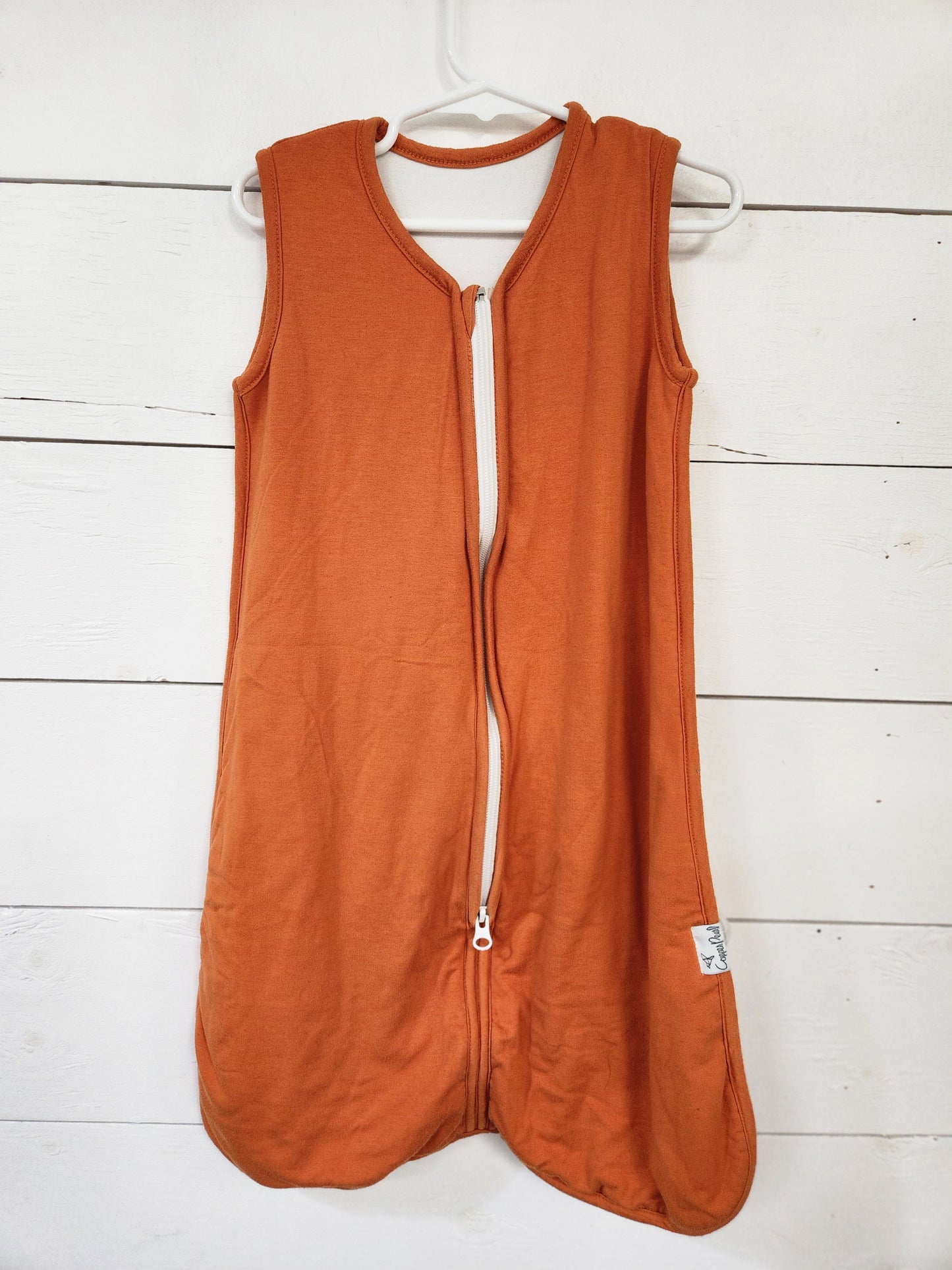 Size 0-6m | Copper Pearl Sleep Sack - Orange