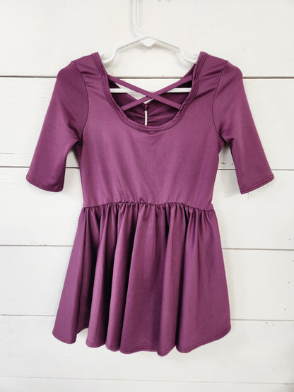 Size 2t | DotDotSmile Purple Dress