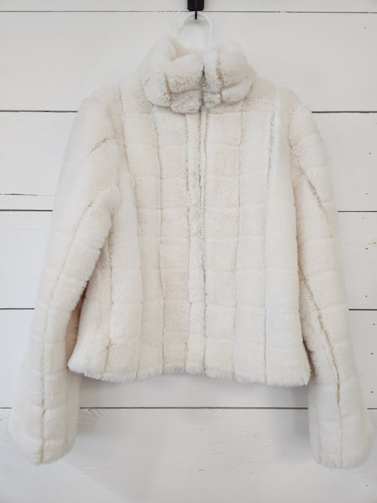 Size 7-8 | Stitch and Pine faux fur coat