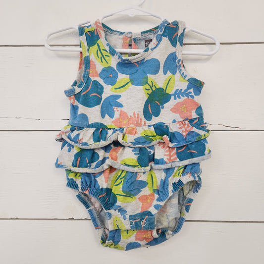 Size 9-12m | Tea Ruffle Bodysuit