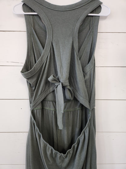 Size XL | Latched mama green Romper