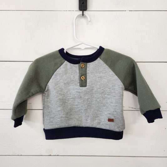 Size 3-6m | 7 For All Mankind Crew Shirt