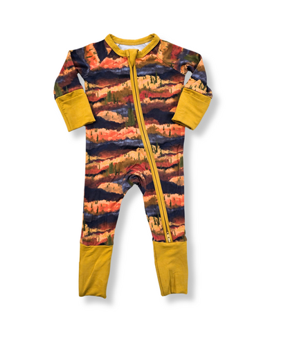Zippered Romper by Little Alaskan | Denali Foothills