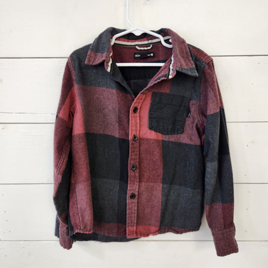 Size 7 | Ocean's Current Plaid Button Down