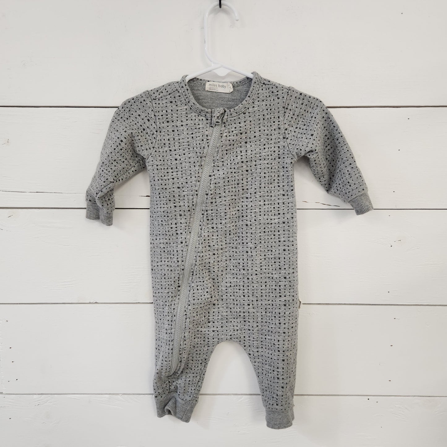 Size 6m | Miles Baby Zip Romper