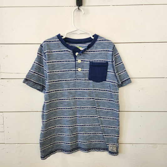 Size 7 | Osh Kosh Blue Pocket Shirt