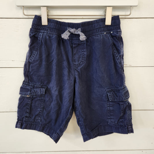 Size 6 | Gymboree Navy Cargo Shorts