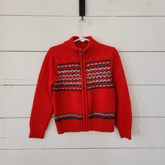 Size 5 | Oshkosh Zip Sweater