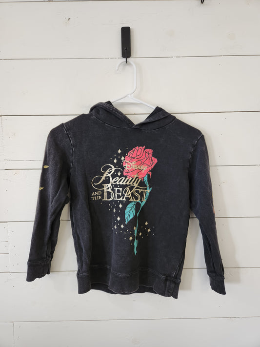 Size 7 | Cotton Kids Disney Beauty and the Beast Hoodie