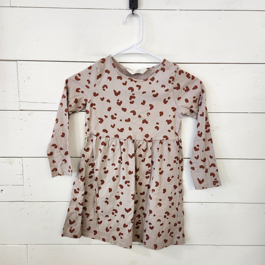 Size 6-7 | H&M Cheetah Longsleeve Dress