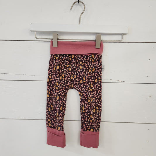 Size 3-12m | Briar & Boone Grow-With-Me Pants