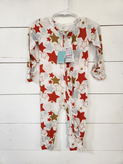 Size 18m | Gigi & Max Stars Zip Sleeper w/ Ruffles