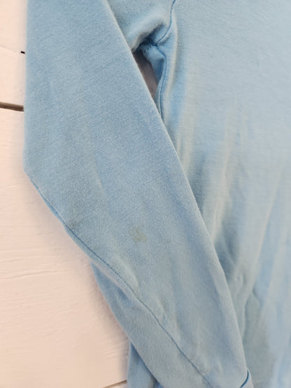 Size 7-8 | Little Sleepies Blue Pajama Set *stain
