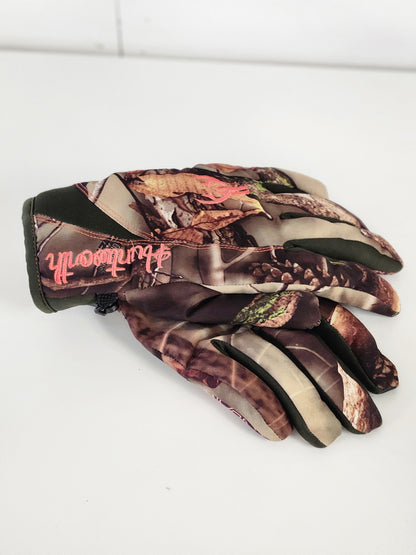 Size OS | Huntworth Camo Gloves *Mended