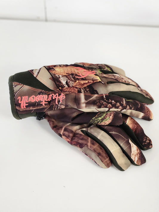 Size OS | Huntworth Camo Gloves *Mended