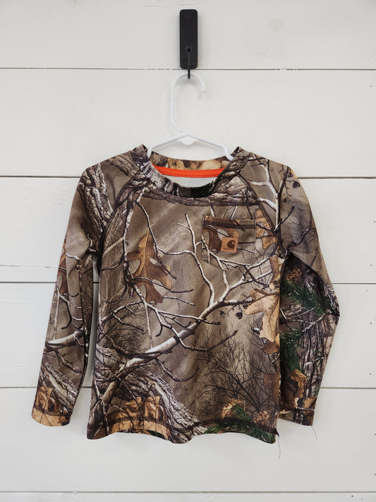 Size 2t | Carhartt Long Sleeve Camo Shirt