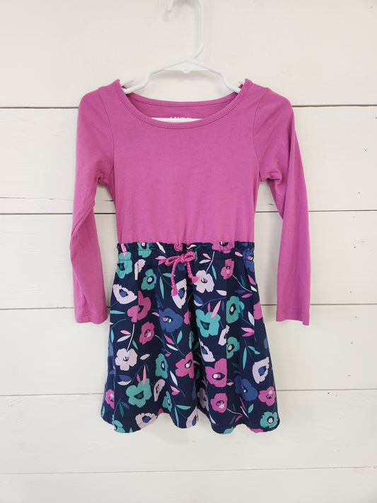 Size 2-3t | Land's End Purple & Floral Dress