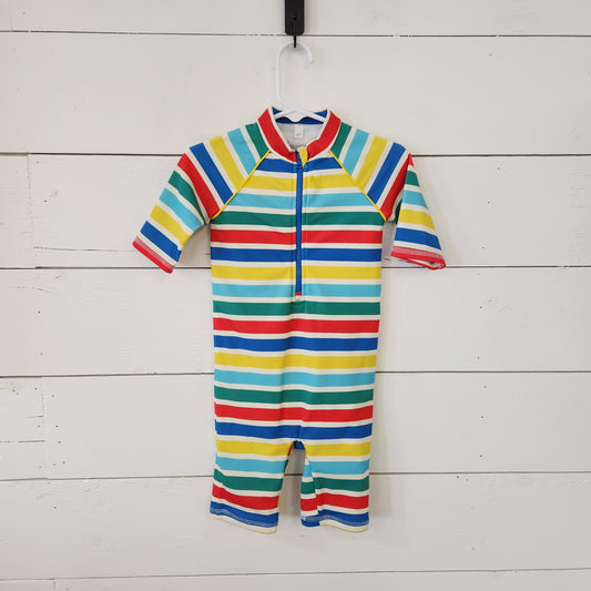 Size 9-12m | Baby Boden Striped Swimsuit *wear