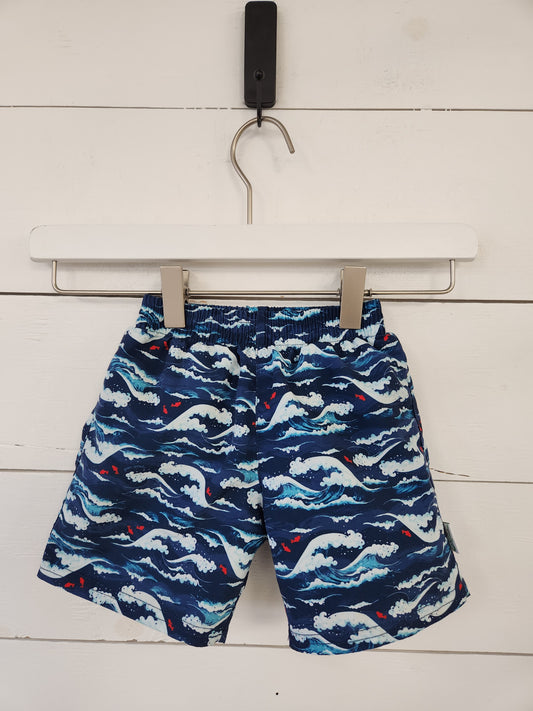 Size 18m | Green Sprouts Swim Shorts w/Swim Diaper