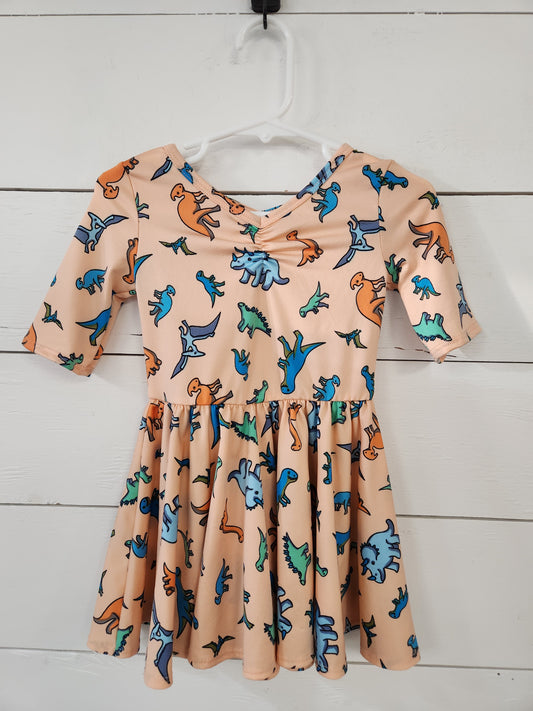 Size 12-24m | DotDotSmile Dinosaur Dress