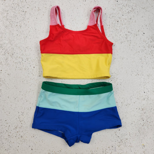Size 3t | Hanna Andersson  Swimsuit Set *stain