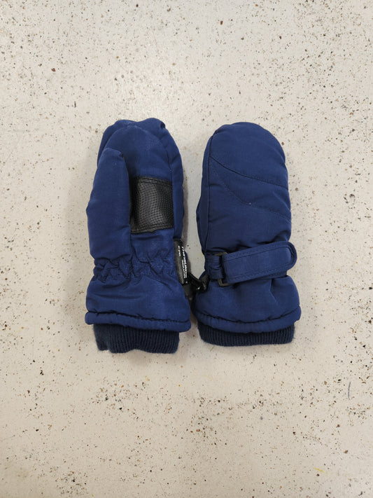 Size 1-2t | 3M Navy Blue Mittens