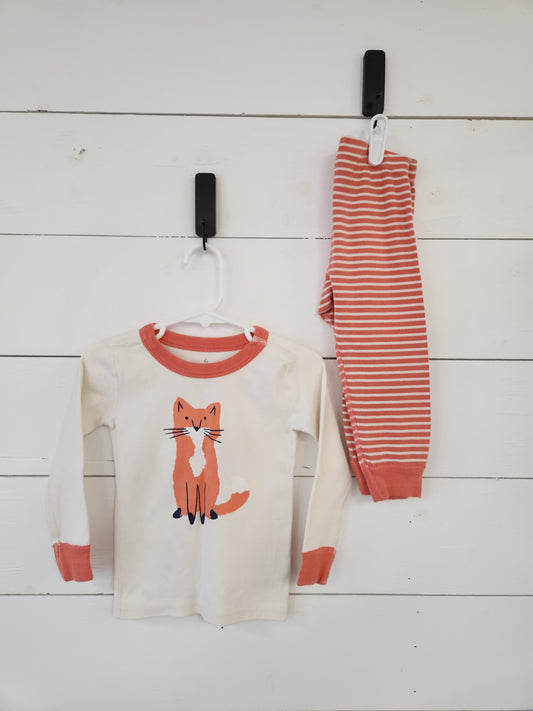 Size 2t | Hanna Andersson - Moon & Back Fox Pajama Set