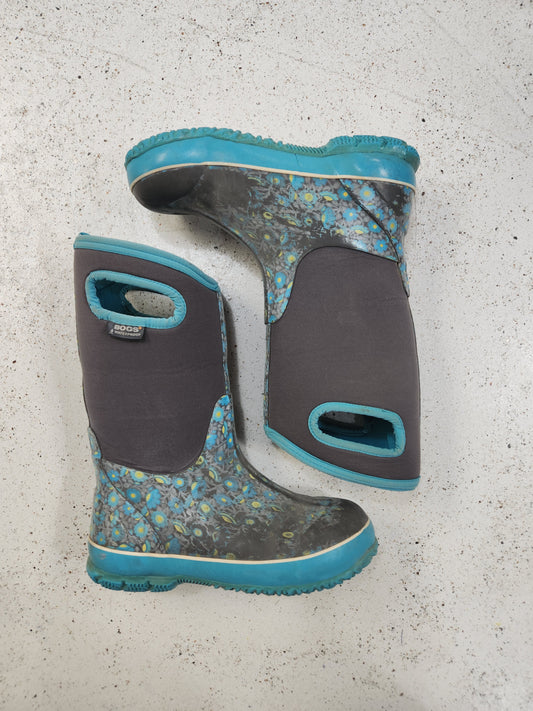 Size 3 | Bogs Teal & Brown Boots