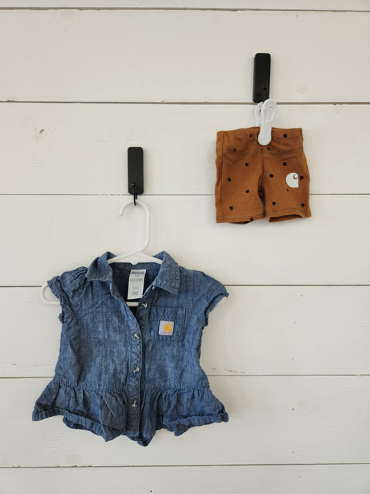 Size 3m | Carhartt Denim & Tan Set