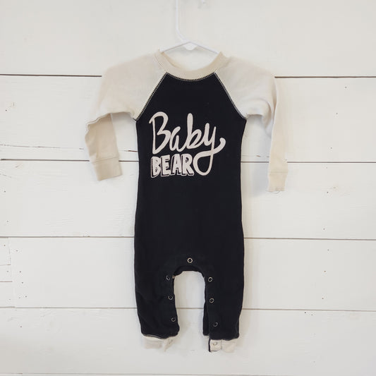 Size 6m | Flap Jacket Baby Bear Sleeper