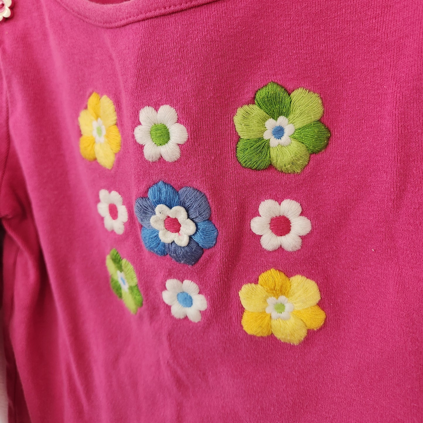 Size 3t | Gymboree Embroidered Flowers Longsleeve