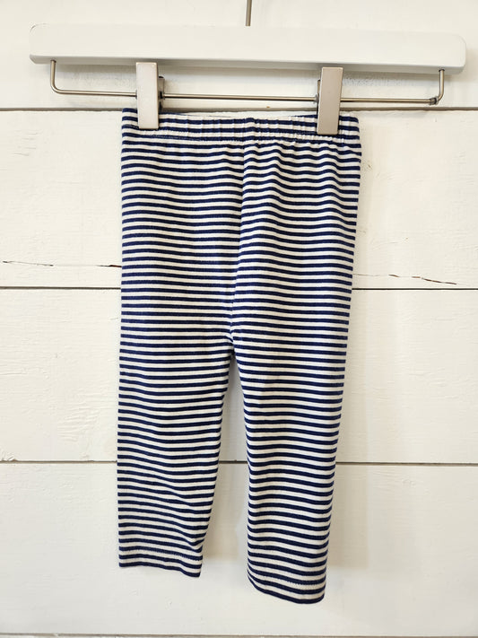 Size 6-12m | Hanna Andersson Striped Leggings