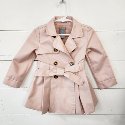 Size 24m | Tahari Pink Trench Coat