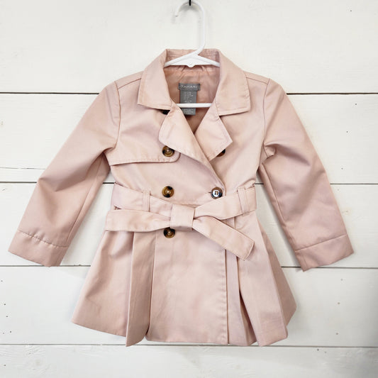 Size 24m | Tahari Pink Trench Coat