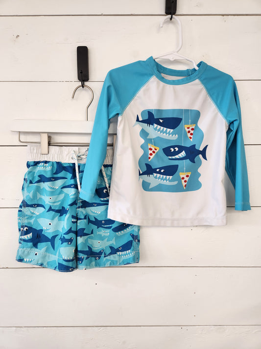 Size 2T | Baby Gap 2 piece swim wear