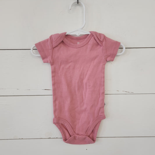 Size 0-3m | Honest Pink Bodysuit