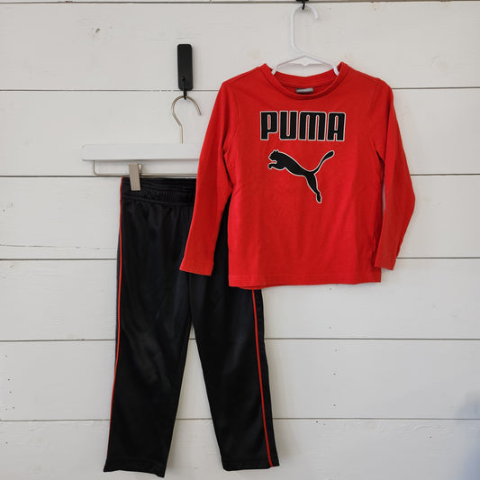 Size 3t | Puma Shirt + Pants Set