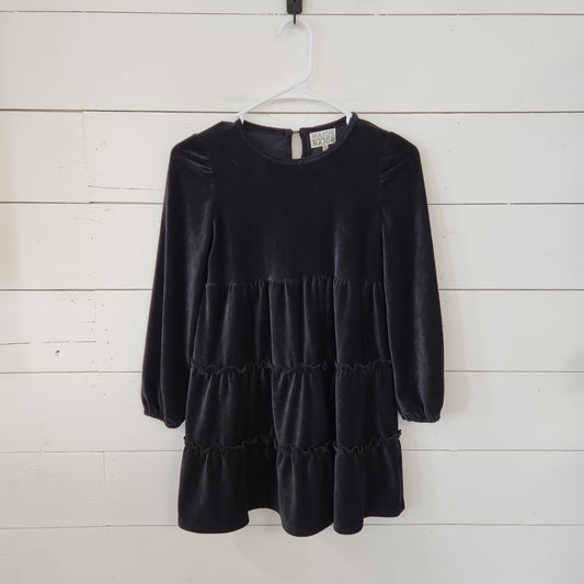 Size M | Major Label Group Black Velvet Dress