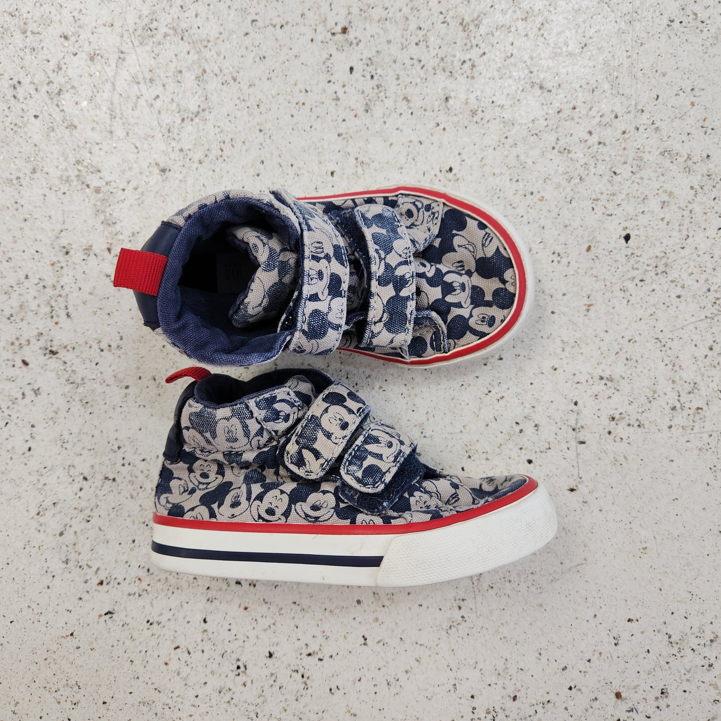 Size 5 | Gap Mickey Mouse Velcro Shoes