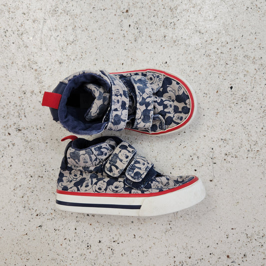 Size 5 | Gap Mickey Mouse Velcro Shoes
