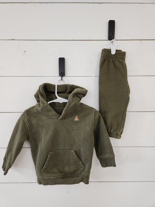 Size 6-12m | Gap Baby Forrest Green Set