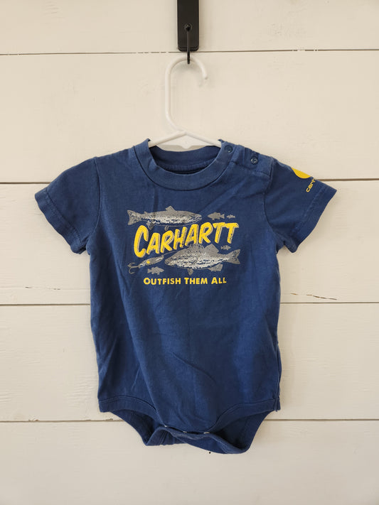 Size 9m | Carhartt Out Fish Them All Bodysuit