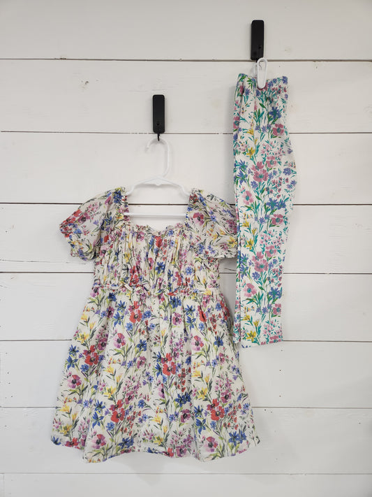 Size 4t | Gap Floral Dress Set