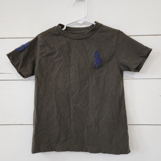 Size 3t | Ralph Lauren deep green Shirt