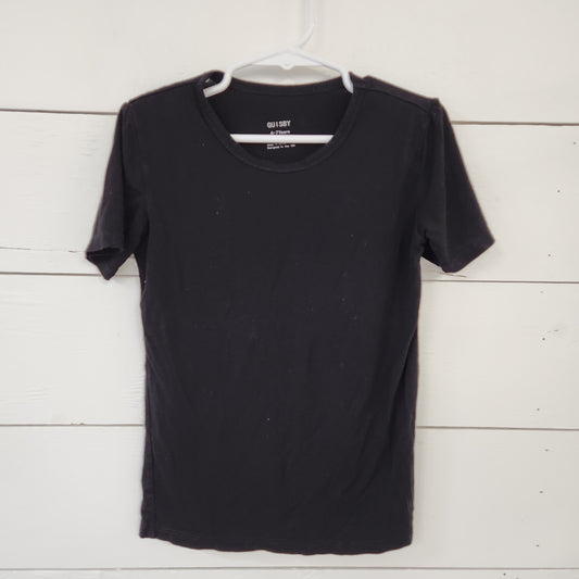 Size 6-7 | GUI SBY Bamboo Black Shirt