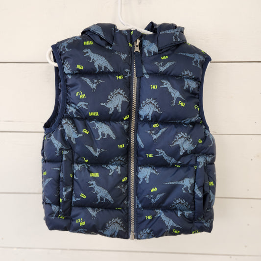 Size 3t | H&M Dino Puffer Vest