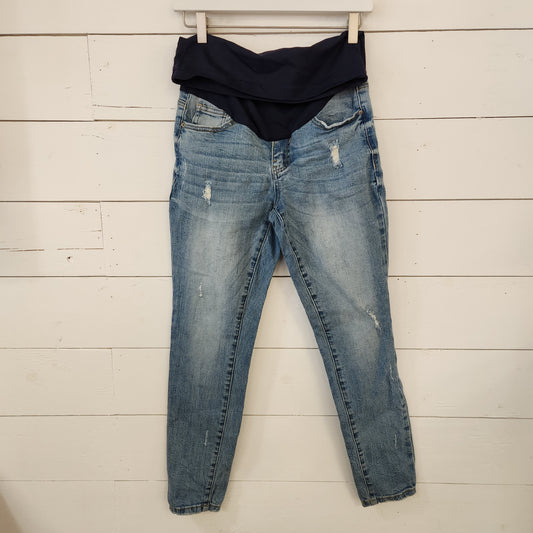 Size 28 | Pink Blush Maternity Jeans