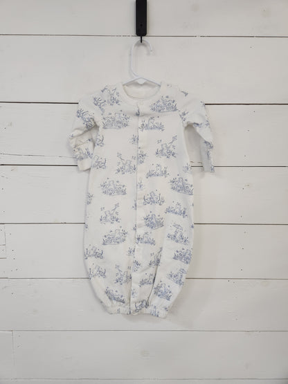 Size 0-3m | Gap Blue Bear Sleep Gown